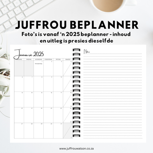Digital Educator Planner 2026 | Digitale Juffrou-Beplanner 2026