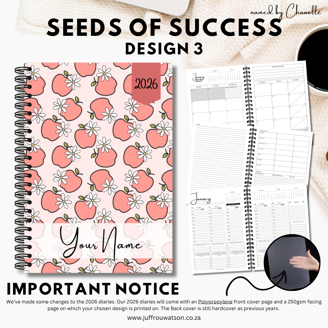 2026 Teacher Diary | Seeds of Success Collection