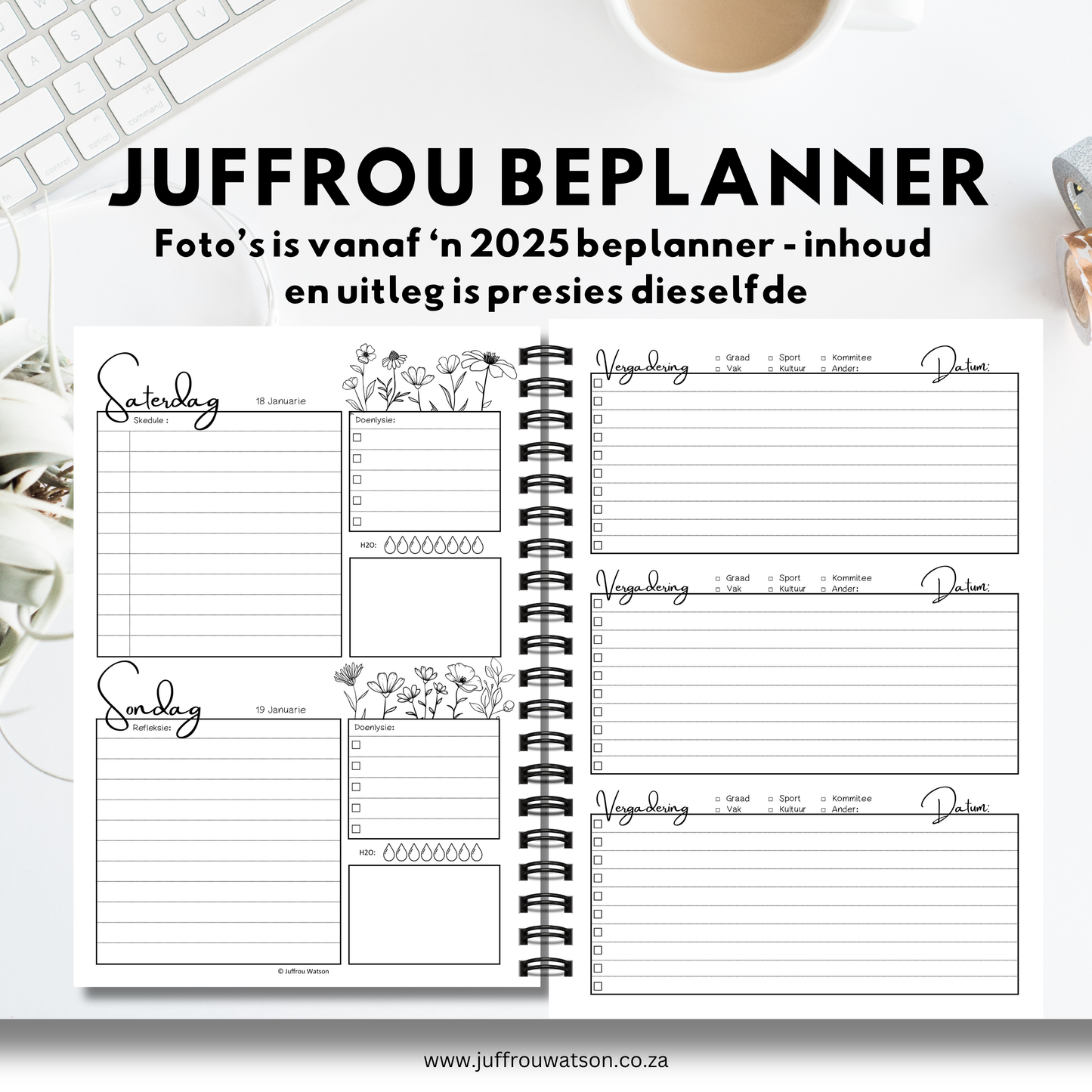 Digital Educator Planner 2026 | Digitale Juffrou-Beplanner 2026