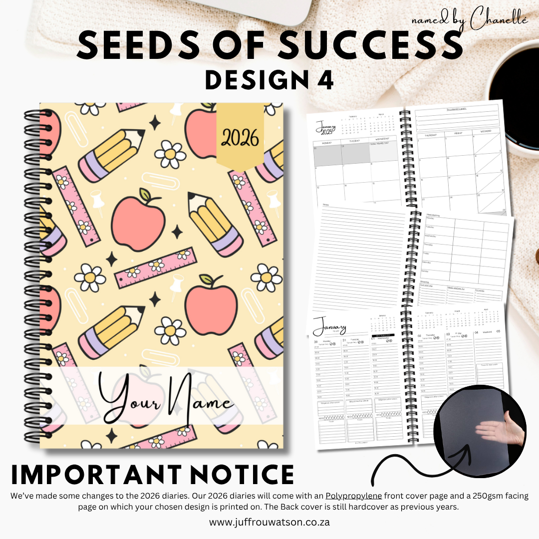2026 Teacher Diary | Seeds of Success Collection