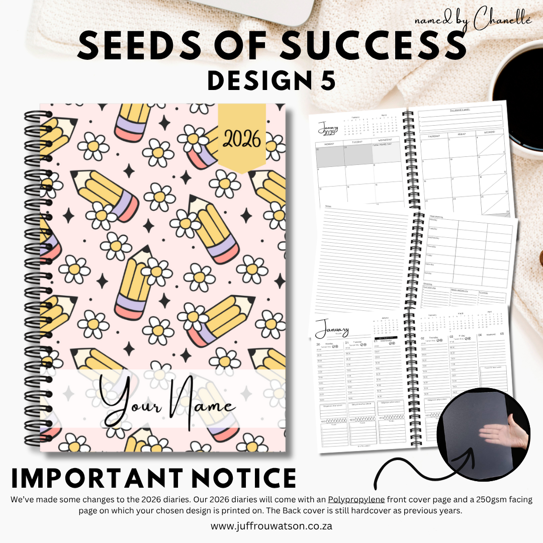 2026 Teacher Diary | Seeds of Success Collection