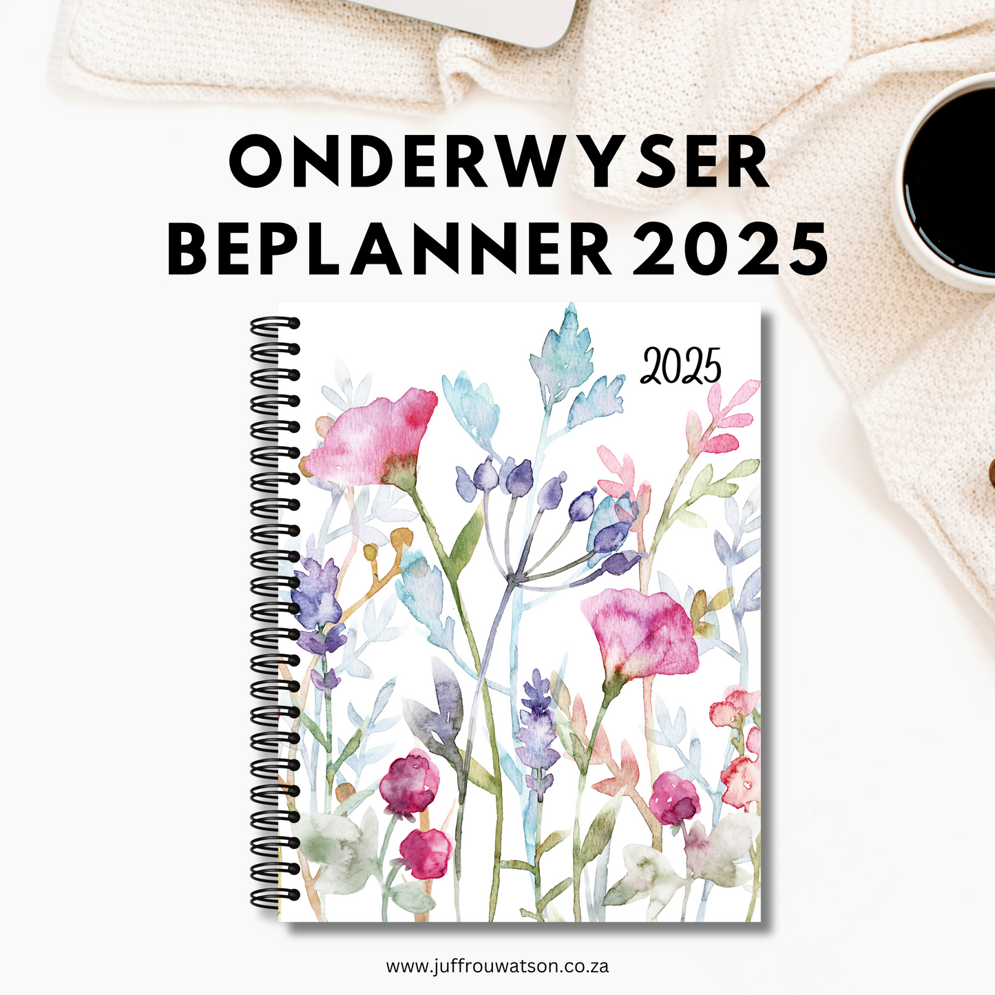 2025 Teacher Planner - Serenity