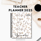 2025 Teacher Planner - Blossom