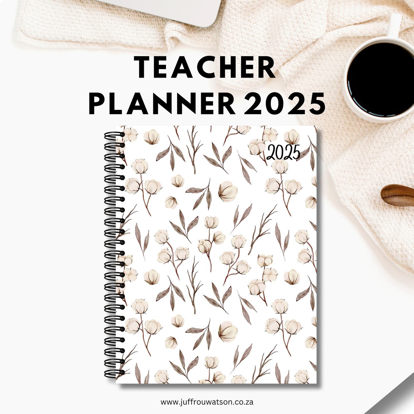2025 Teacher Planner - Blossom