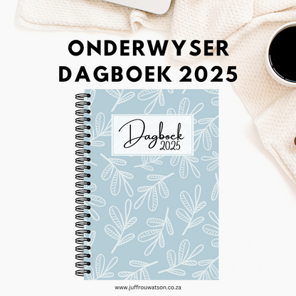 2025 Teacher Diary - Leaves (A5 only)