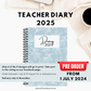 2025 Teacher Diary - Leaves (A5 only)