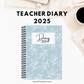 2025 Teacher Diary - Leaves (A5 only)