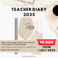 2025 Teacher Diary - Soft Boho (A5 only)