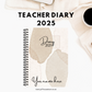 2025 Teacher Diary - Soft Boho (A5 only)