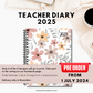 2025 Teacher Diary - Autumn