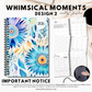 2026 Teacher Diary | Whimsical Moments Collection