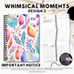 2026 Teacher Diary | Whimsical Moments Collection