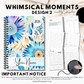 2026 Teacher Diary | Whimsical Moments Collection