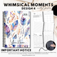 2026 Teacher Diary | Whimsical Moments Collection