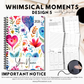 2026 Teacher Diary | Whimsical Moments Collection