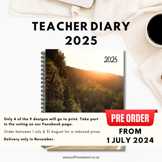 2025 Teacher Diary - Journey