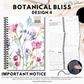 2026 Teacher Diary | Botanical Bliss Collection