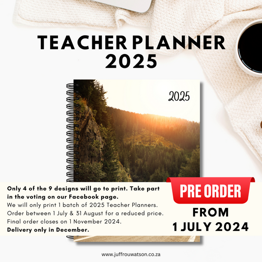 2025 Teacher Planner - Journey