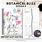 2026 Teacher Diary | Botanical Bliss Collection