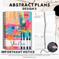 2026 Teacher Diary | Abstract Plans Collection