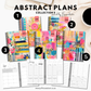 2026 Teacher Diary | Abstract Plans Collection