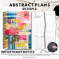 2026 Teacher Diary | Abstract Plans Collection