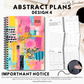 2026 Teacher Diary | Abstract Plans Collection