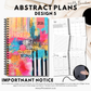 2026 Teacher Diary | Abstract Plans Collection