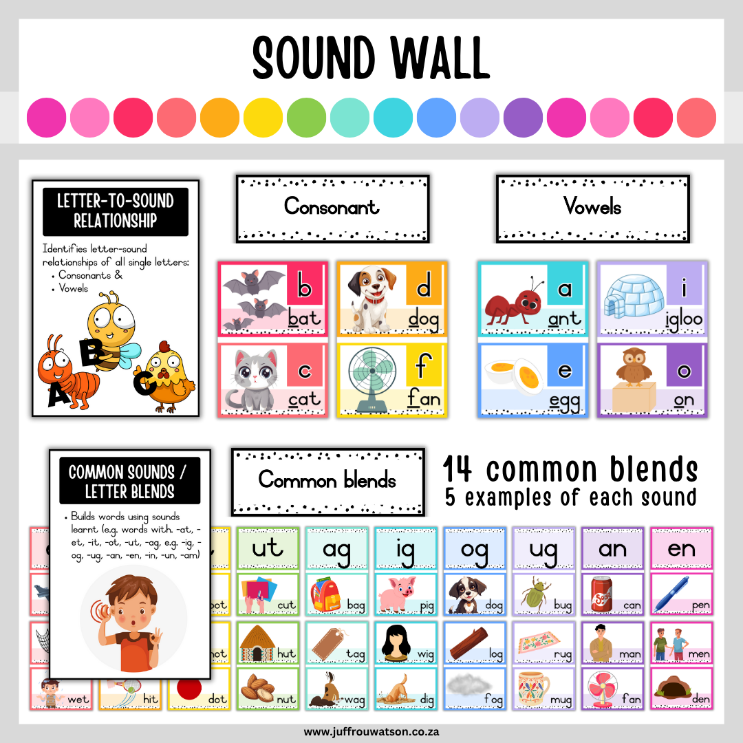 Spotty Rainbow Burst Foundation Phase English Expansion Pack