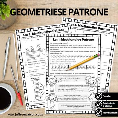Geometric Patterns | Geometriese Patrone – Juffrou Watson