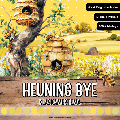 Honey Bees Classroom Theme | Heuning bye Klaskamertema