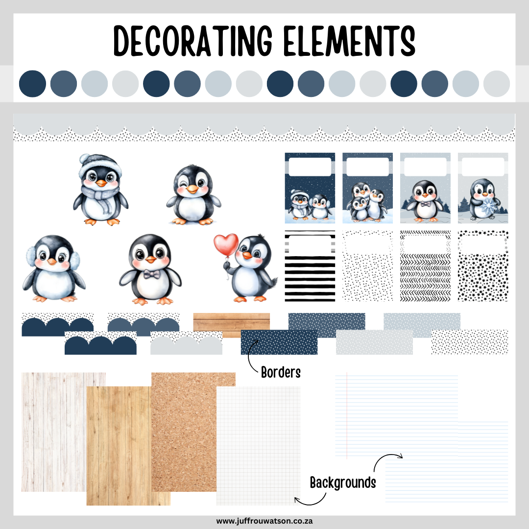 Penguin Classroom Theme | Pikkewyn Klaskamertema