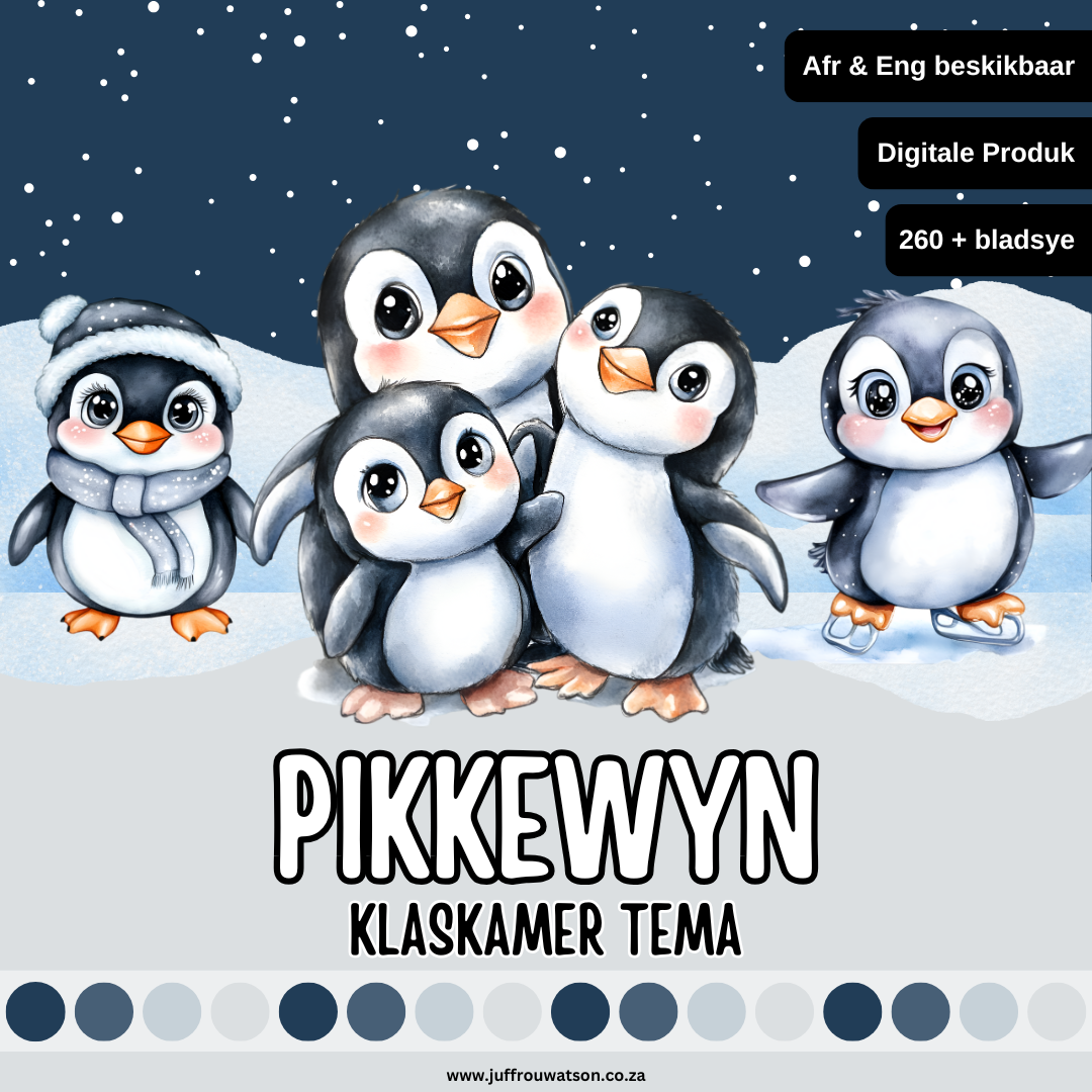 Penguin Classroom Theme | Pikkewyn Klaskamertema