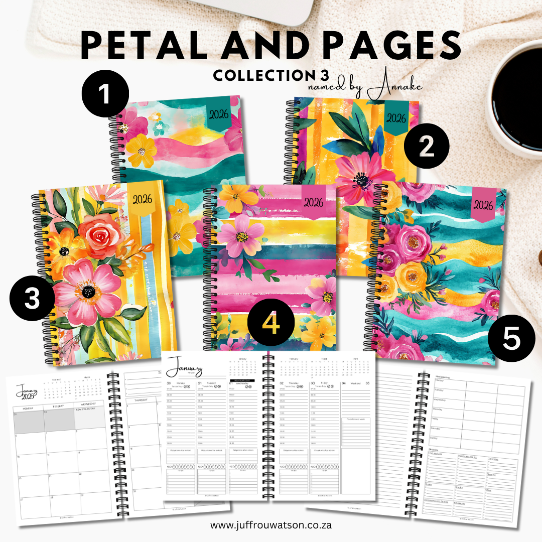 2026 Teacher Diary | Petal and Pages Collection