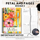 2026 Teacher Diary | Petal and Pages Collection