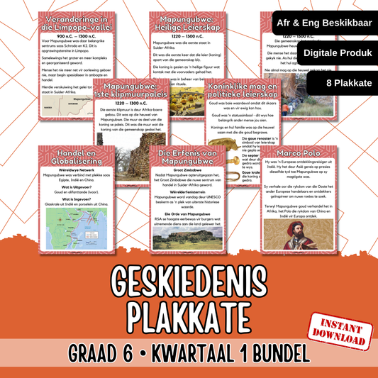 Grade 6 History Term 1 | Graad 6 Geskiedenis Kwartaal 1