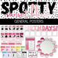 Spotty Sunset Blush Paradise Classroom Theme