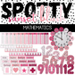 Spotty Sunset Blush Paradise Classroom Theme