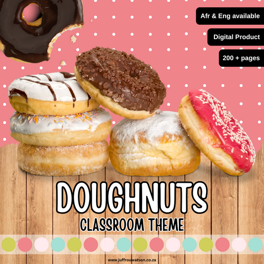 Doughnut Classroom Theme | Oliebolle Klaskamertema