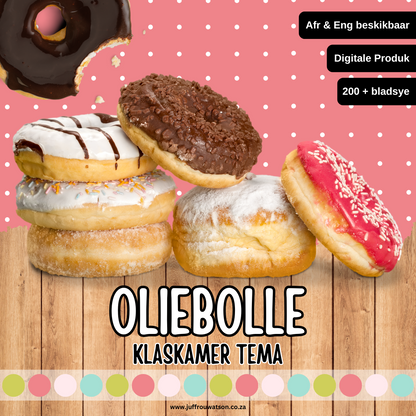 Doughnut Classroom Theme | Oliebolle Klaskamertema