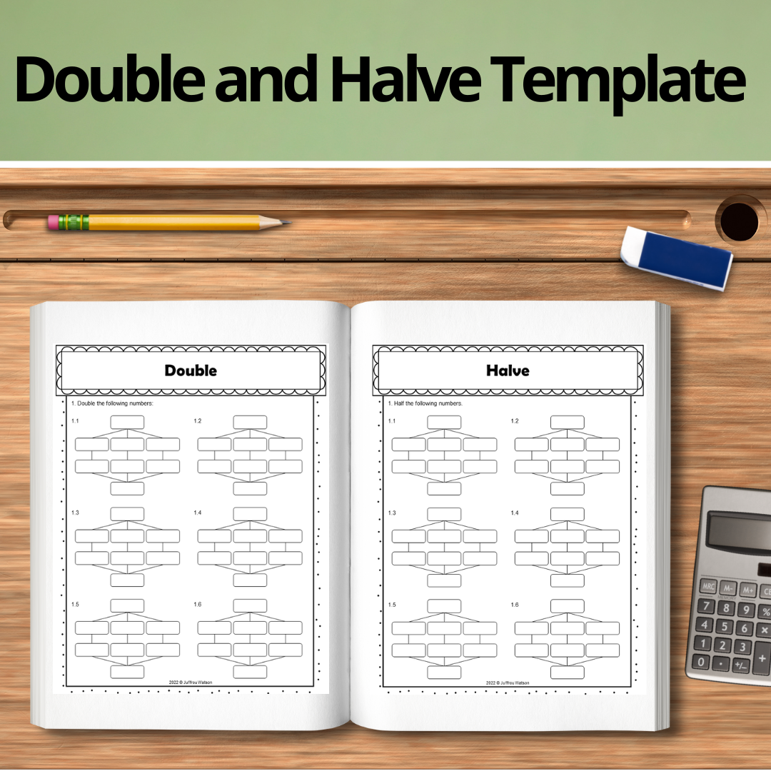 Double and Halve | Verdubbel en Halveer