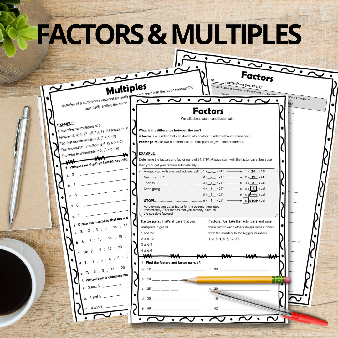 Factors & Multiples | Faktore & Veelvoude