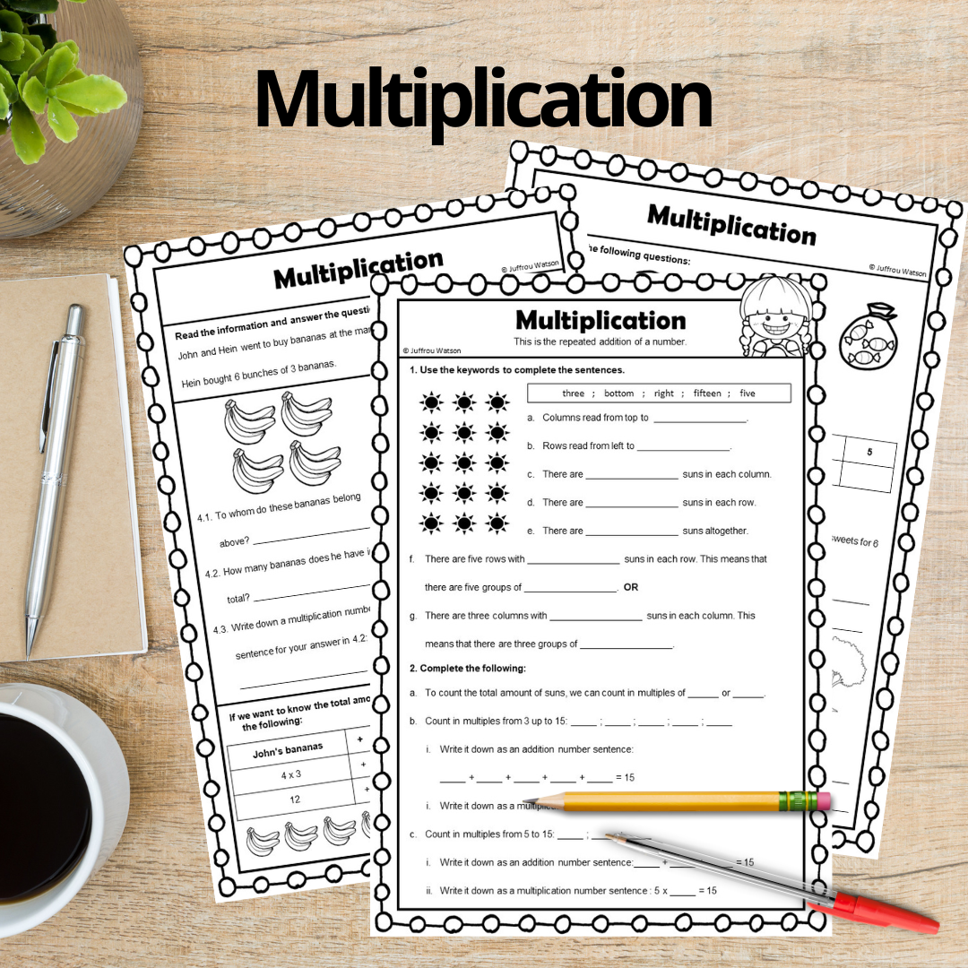 Multiplication | Vermenigvuldiging