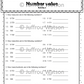 Place Value Number Value | Getalwaarde Plekwaarde