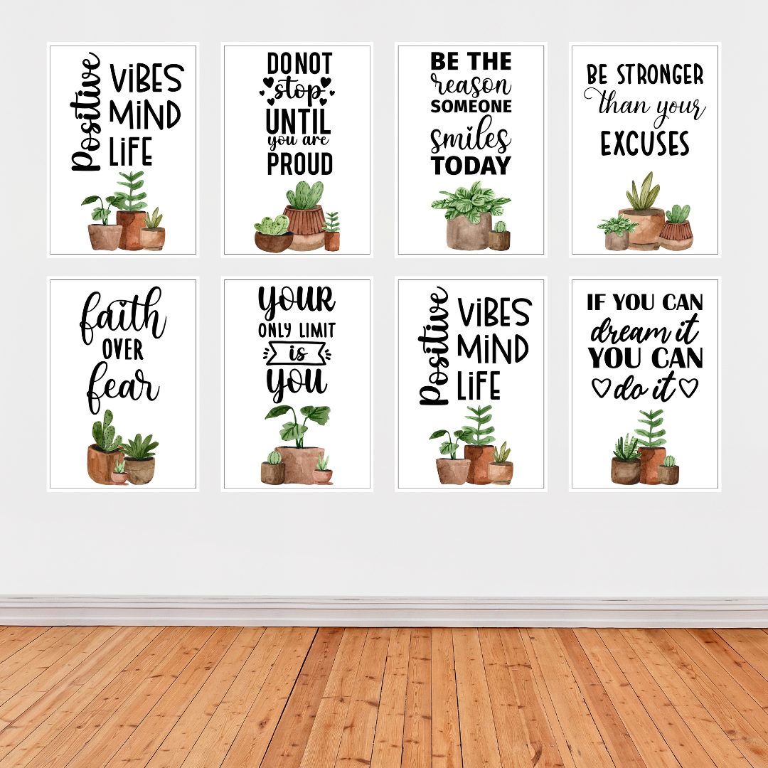 Motivational Quotes - Plants