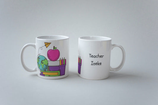 Personalized Mug: Pink Apple