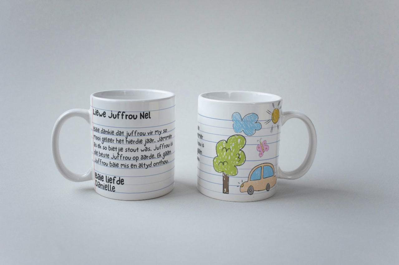 Personalized Mug: Letter to Teacher